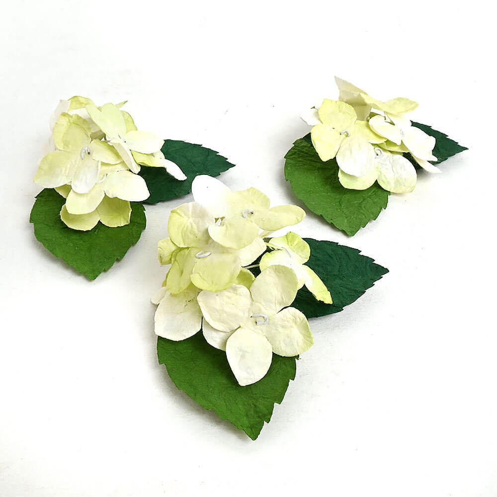 和紙花　あじさい　アナベル