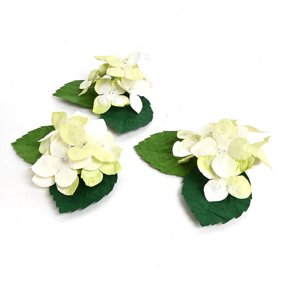 和紙花　あじさい　アナベル