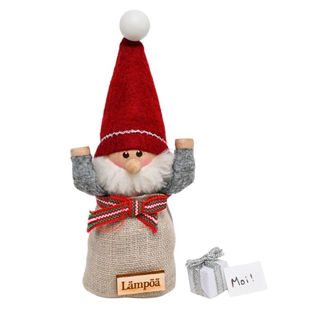 ＜★te-nori限定＞ ノルディカニッセ　袋に入ったサンタ ＆ スターツリーの北欧の小さなクリスマスセット