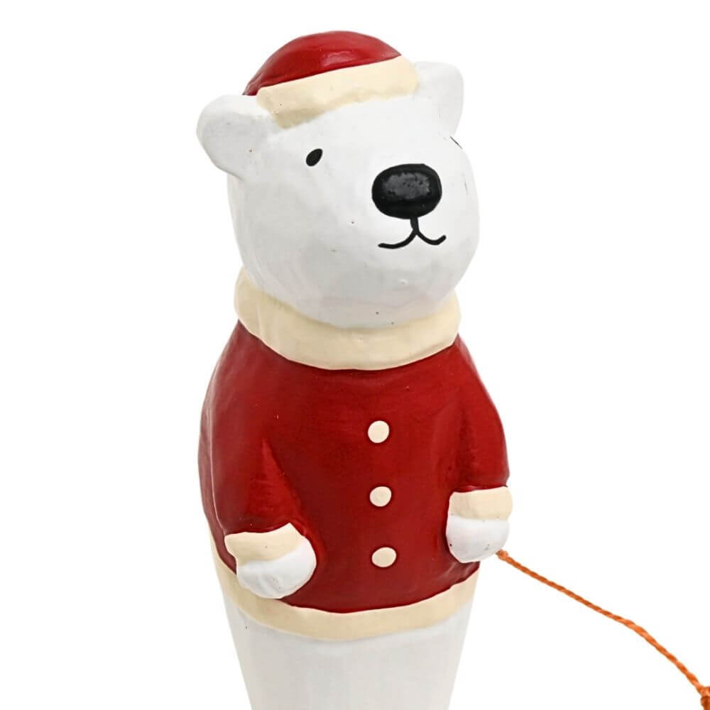 クリスマスシロクマサンタ/ハートプレゼント