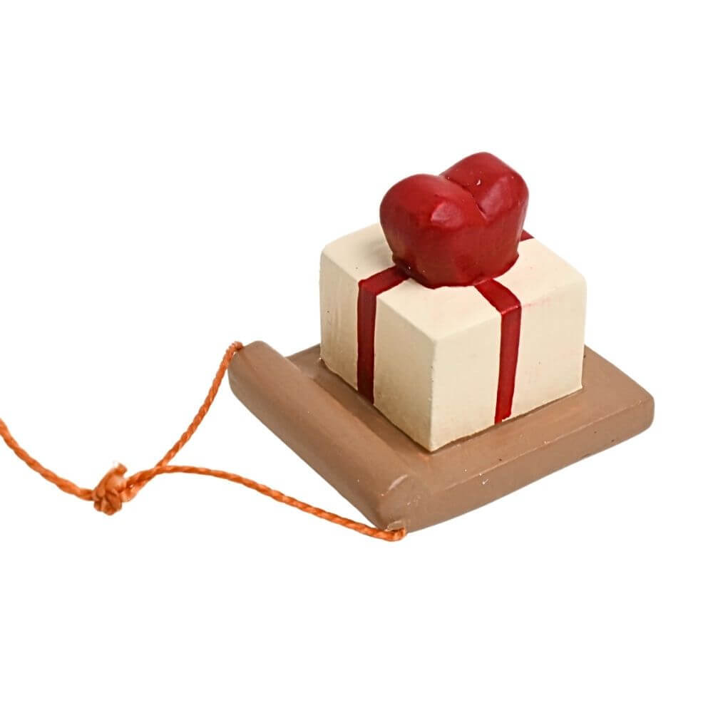 クリスマスシロクマサンタ/ハートプレゼント