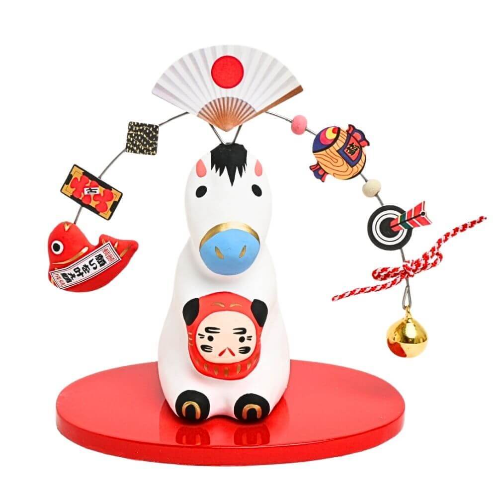 干支張子(午)福乗せやじ午