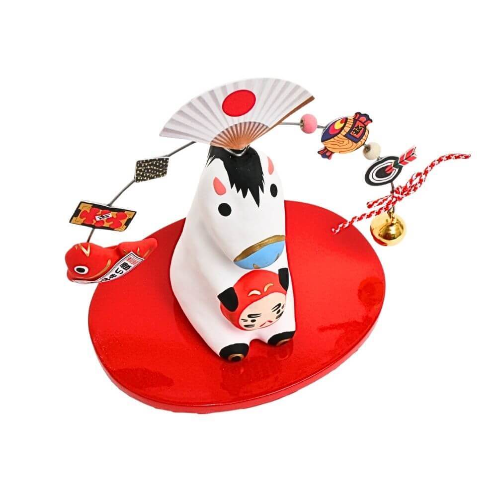 干支張子(午)福乗せやじ午