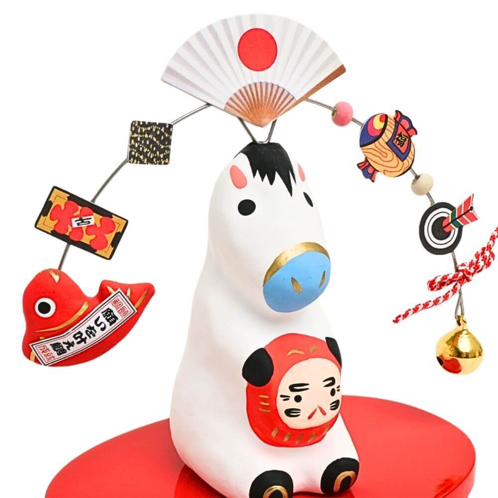 干支張子(午)福乗せやじ午