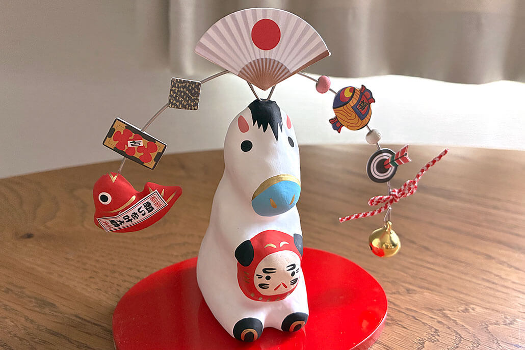 干支張子(午)福乗せやじ午