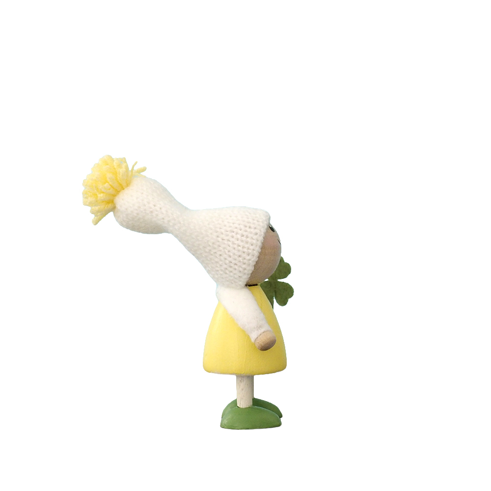 ノルディカニッセ　クローバーを持った小さな男の子 Spring Series