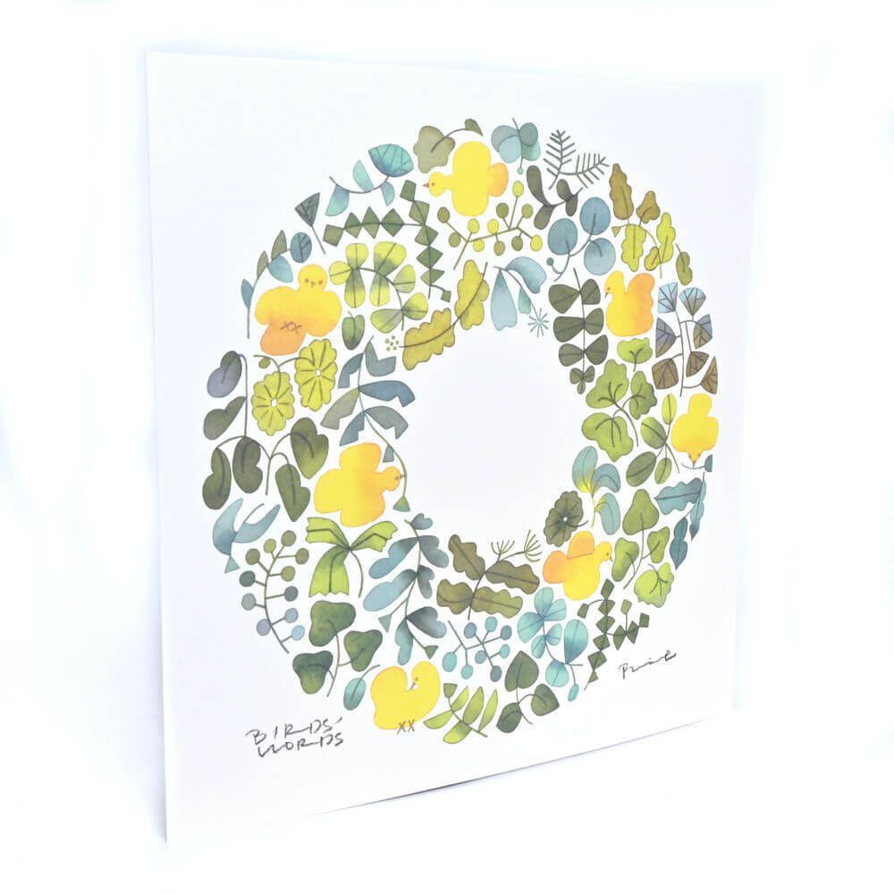 ポスター 20cm / FOREST WREATH