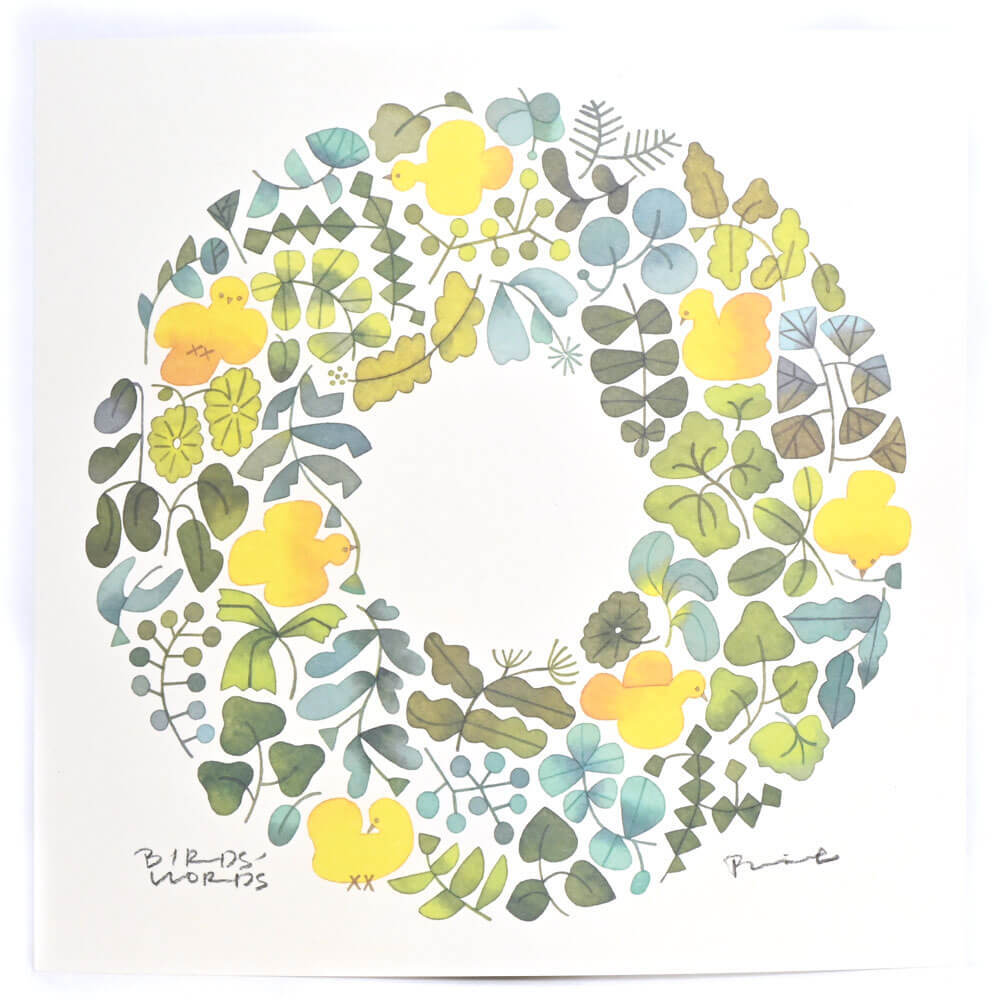 ポスター 20cm / FOREST WREATH