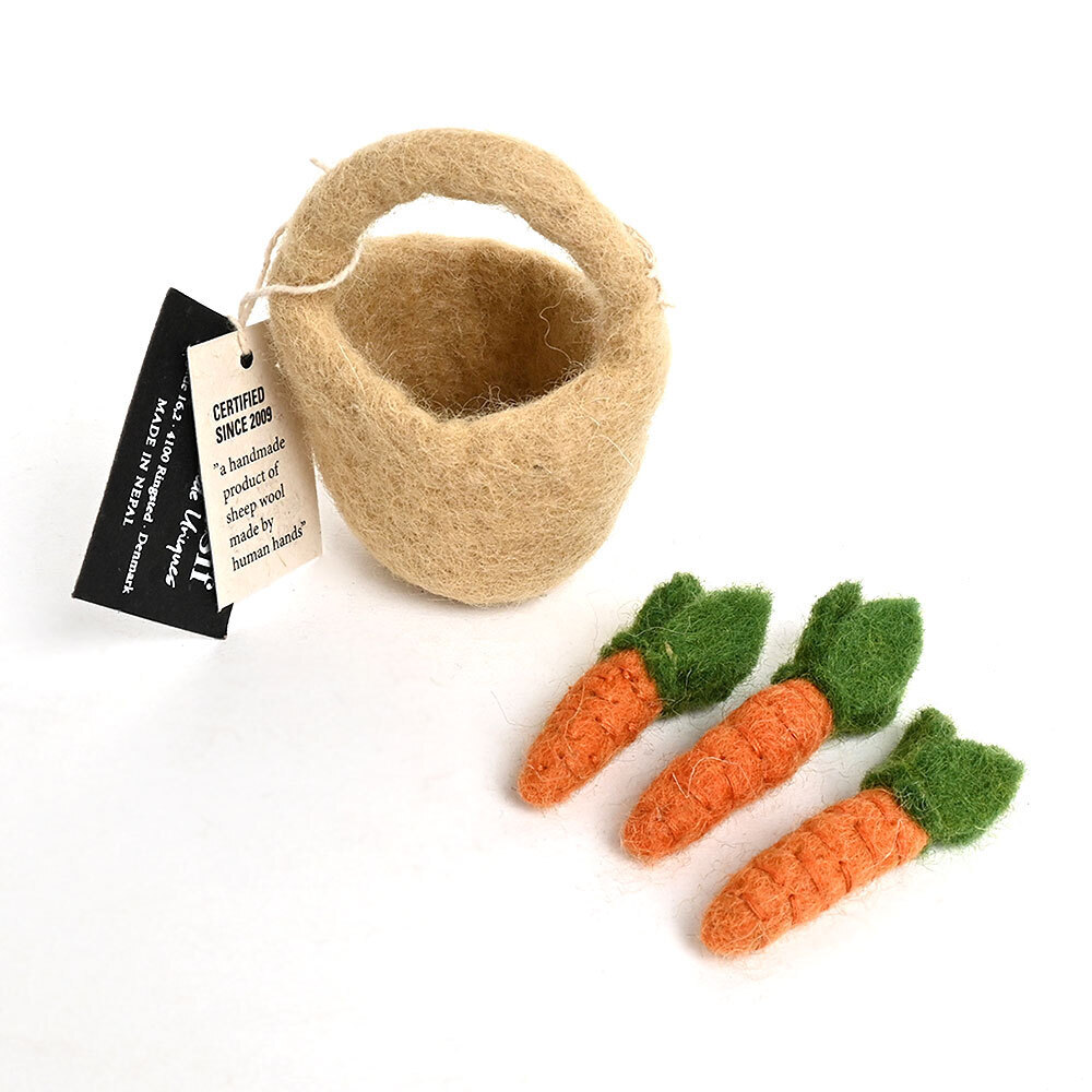 ＜★te-nori限定＞ ノルディカニッセ　北欧からやってきた！ ハグサンタのにんじんおつかいセット