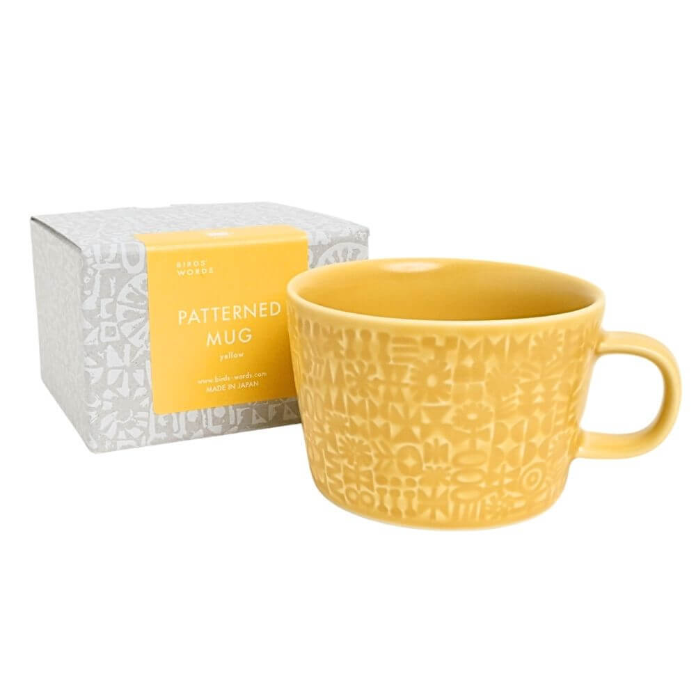 PATTERNED MUG / イエロー