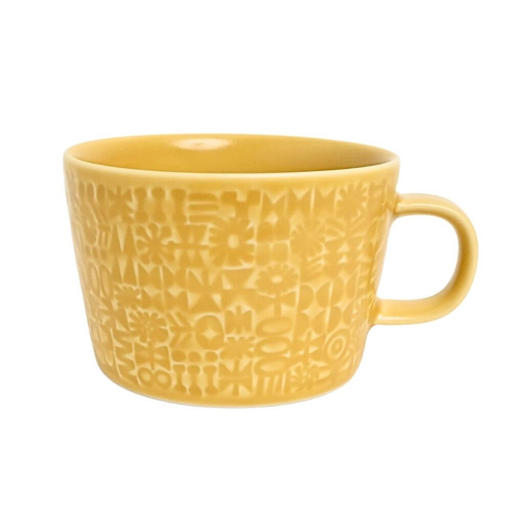 PATTERNED MUG / イエロー
