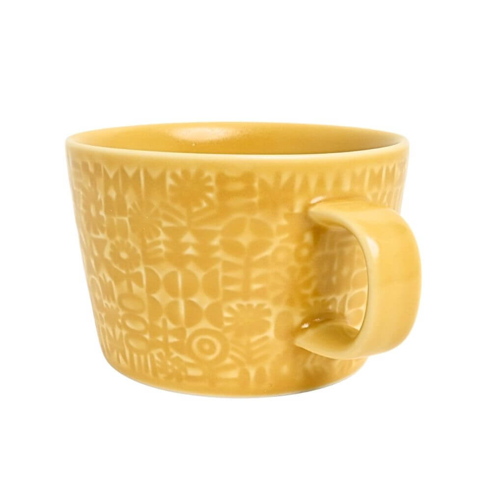 PATTERNED MUG / イエロー