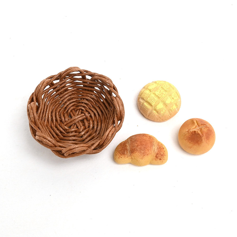 ＜★te-nori限定＞ ノルディカニッセ　北欧の小さなパン屋さん！ ハグサンタさんの３時のおやつパンセット（メロンパン、チーズパン、クロワッサン）