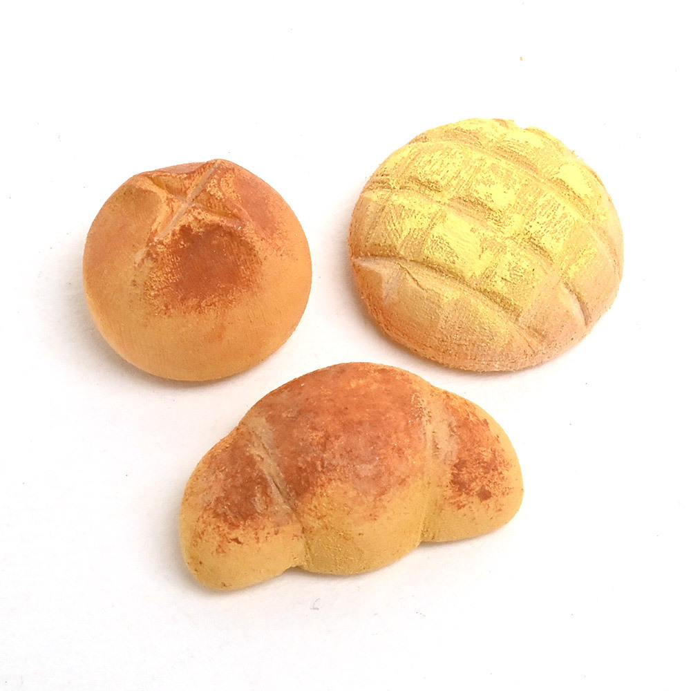 ＜★te-nori限定＞ ノルディカニッセ　北欧の小さなパン屋さん！ ハグサンタさんの３時のおやつパンセット（メロンパン、チーズパン、クロワッサン）