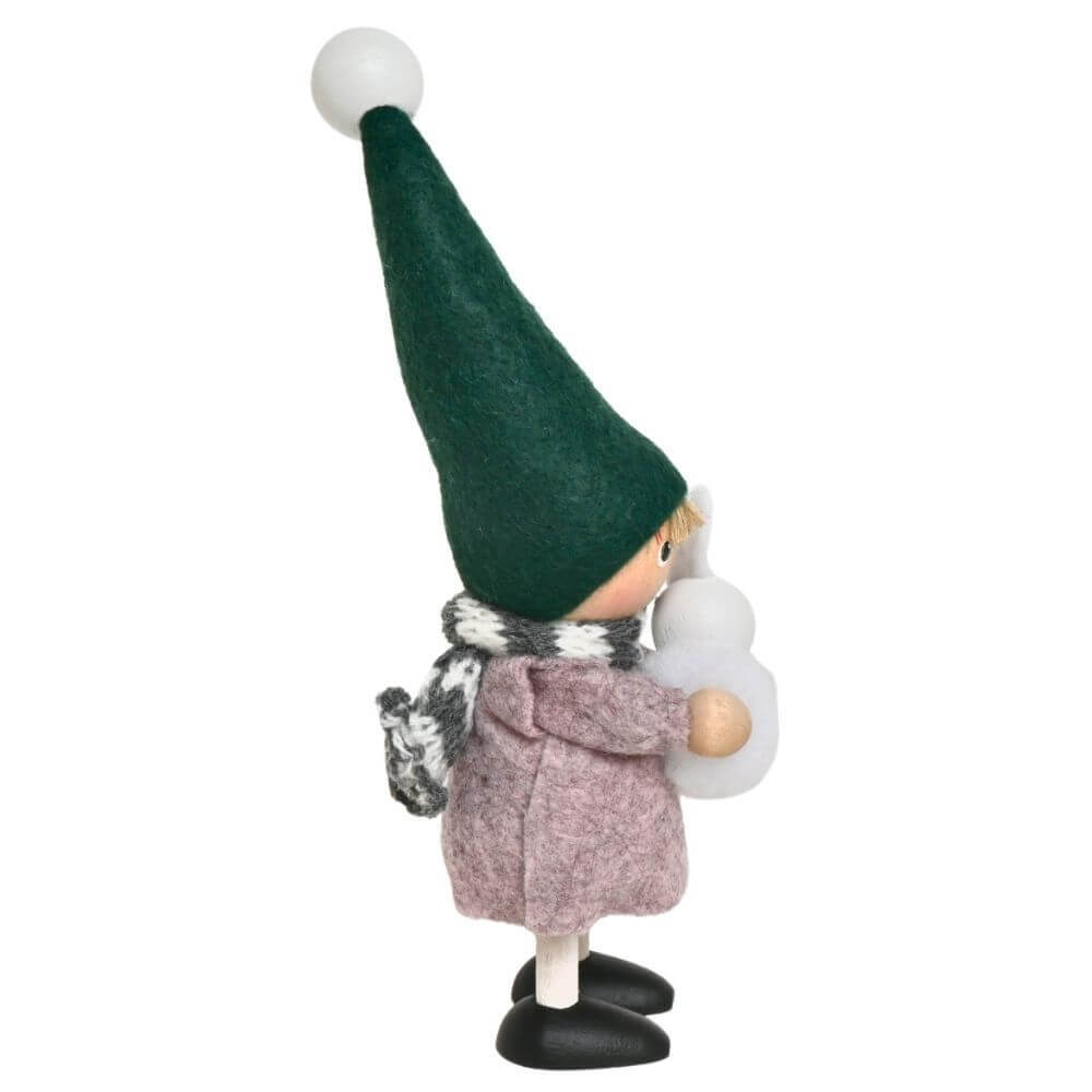 ノルディカニッセ　ウサギを抱えた男の子　Nordic Forest