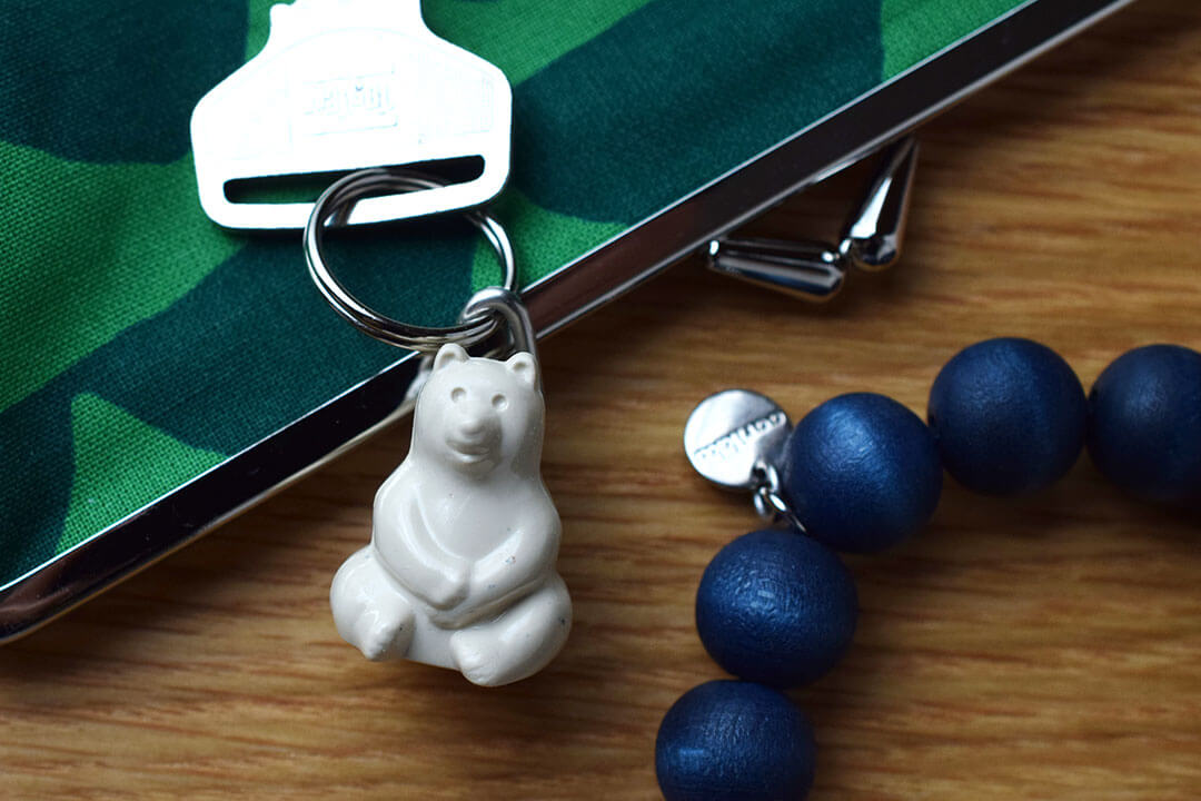 シロクマキーホルダー（Polar Bear Key holder）
