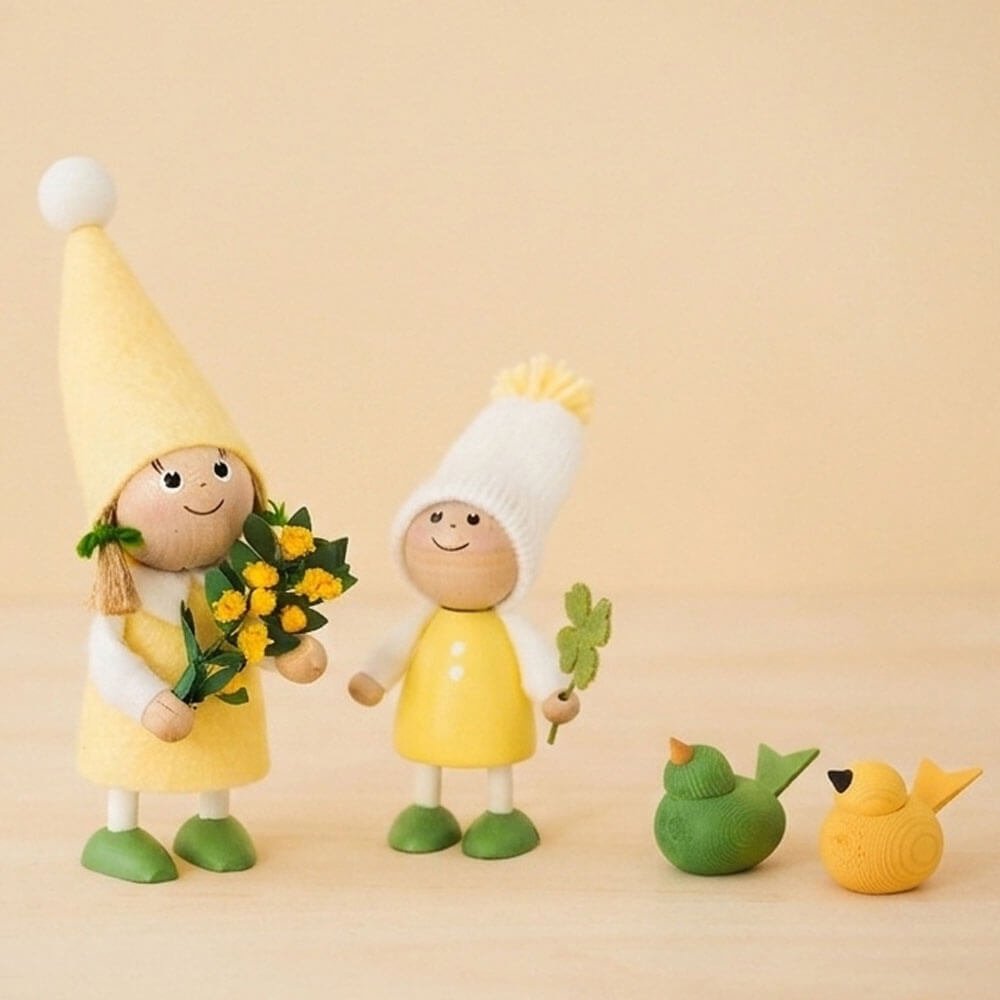 ノルディカニッセ　ニッセと小鳥の春の訪れセット　Spring Series