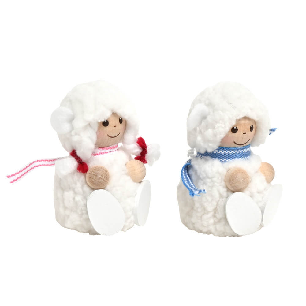 ノルディカニッセ　ベビーニッセ　白羊の2人と季節ます 乞巧奠の七夕セット