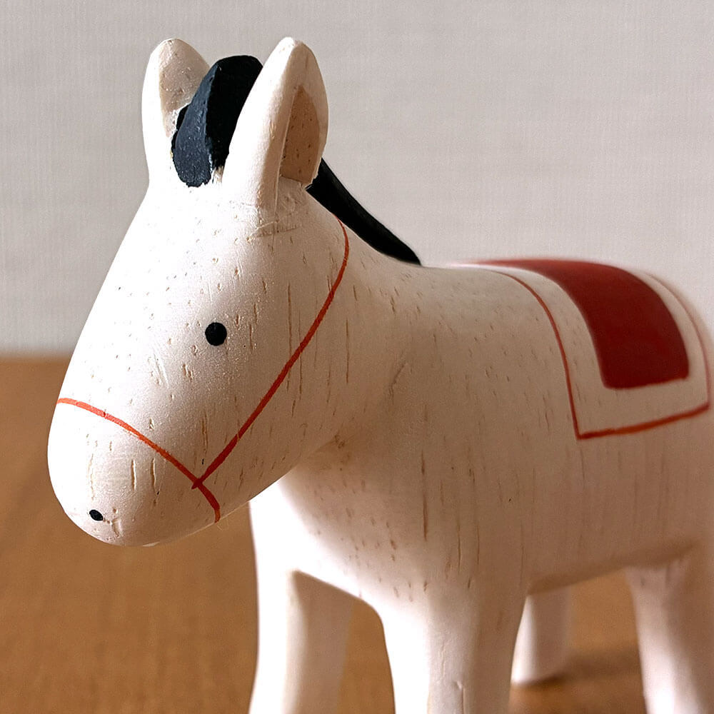 ぽれぽれ動物/ウマ赤