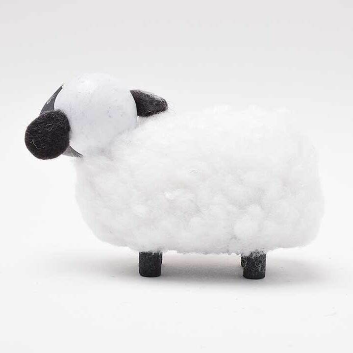 レア　ドイツ　アンティーク　ラム　ドール　ミニチュア  羊フレンチスタイル