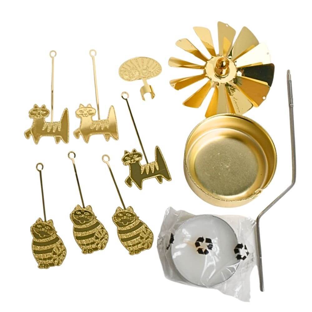 ロータリーキャンドルホルダーCATS Lisa.L 