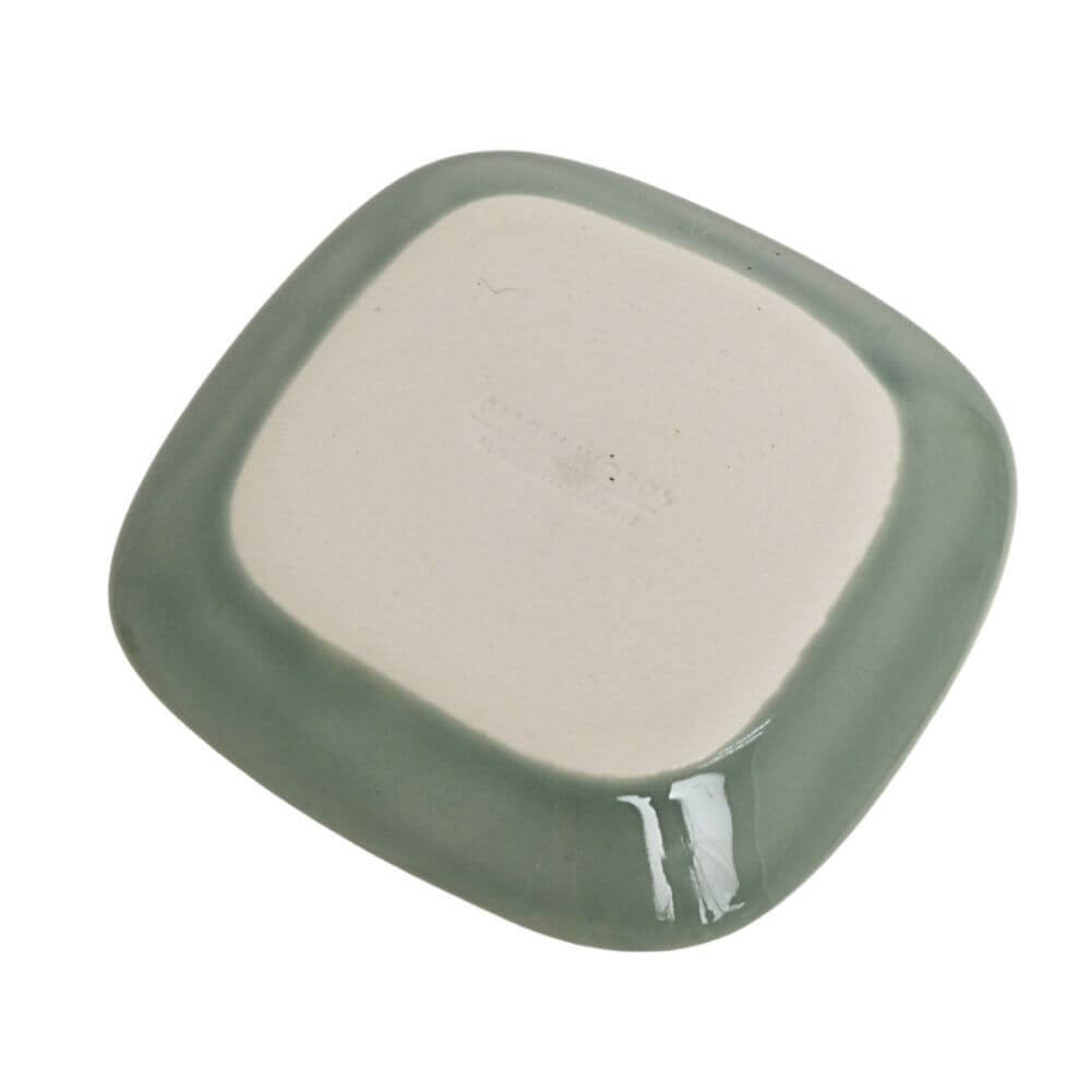 SQUARE PLATE 105　サックスブルー