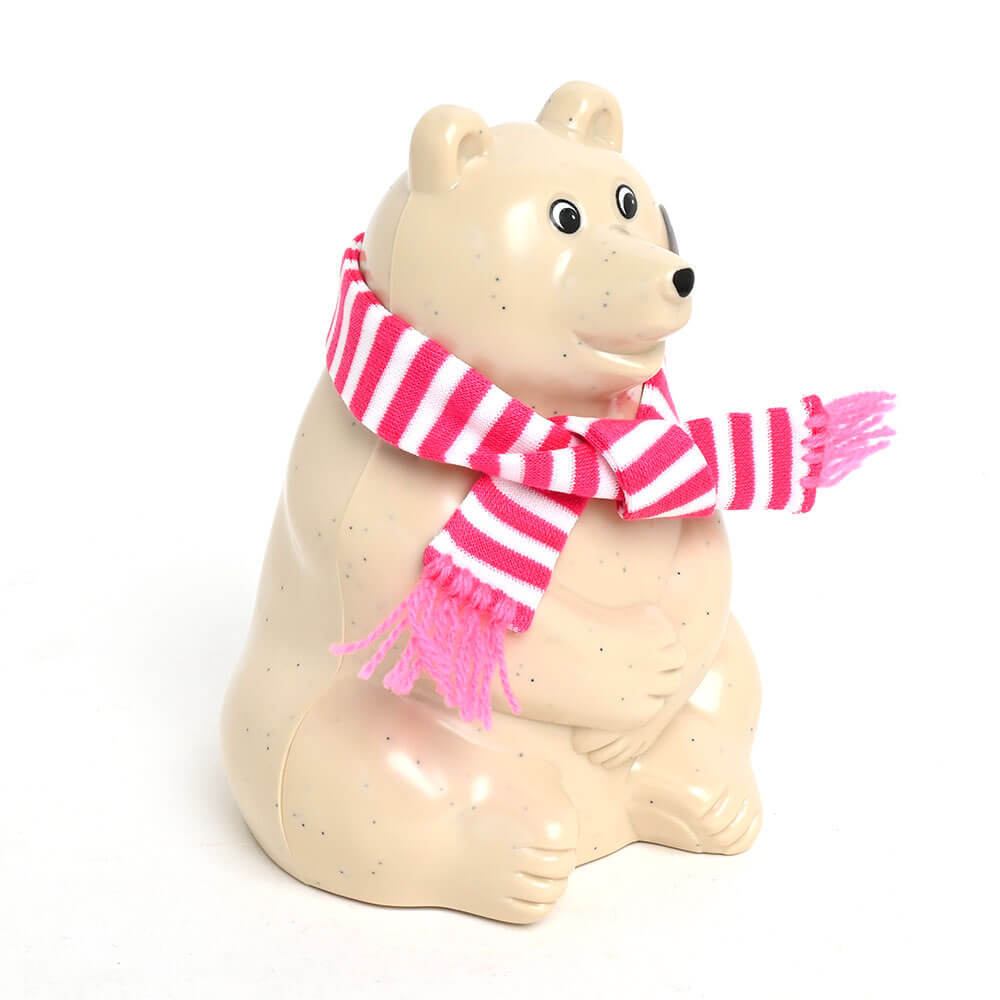 2024マフラー付きフィンランド白くま貯金箱 polar bear money box