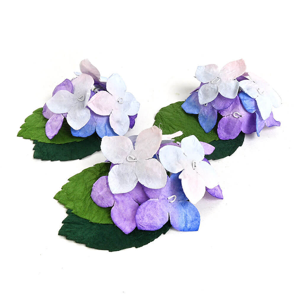 和紙花　あじさい