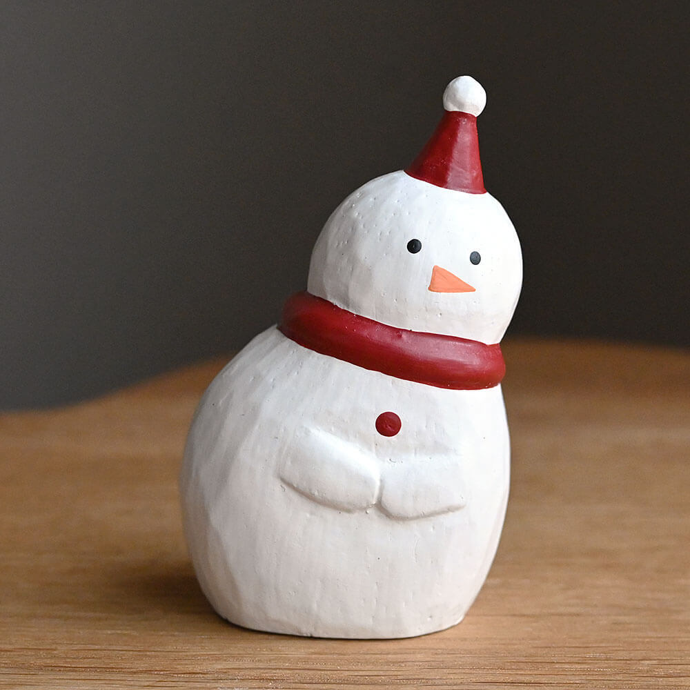 ＜★te-nori限定＞ ノルディカニッセ　北欧の冬を楽しむ。ハグサンタと雪だるまのなかよくよりそいセット