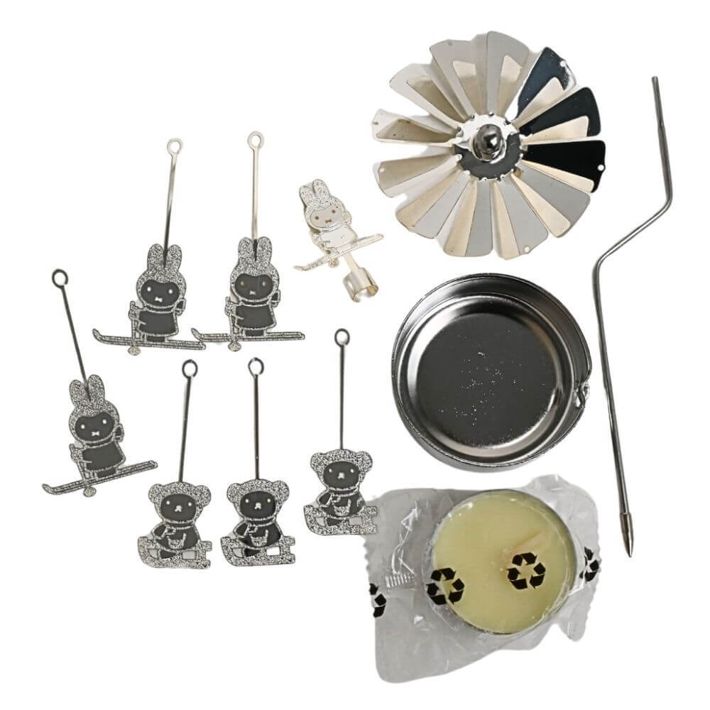 ロータリーキャンドルホルダー ミッフィーウィンター