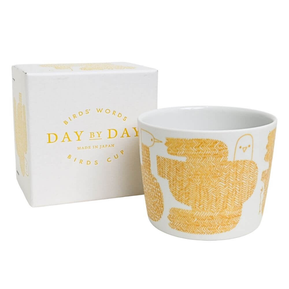 DAY BY DAY CUP [BIRD] イエロー