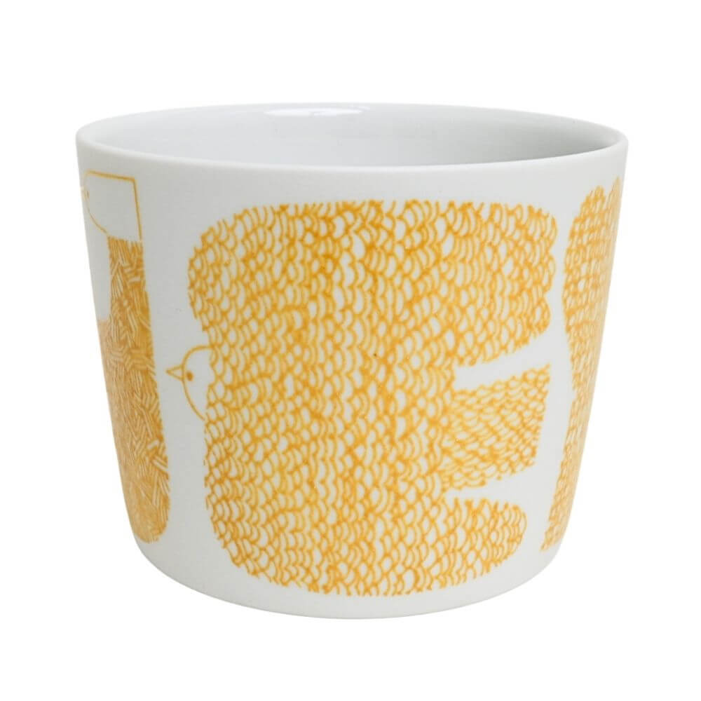 DAY BY DAY CUP [BIRD] イエロー