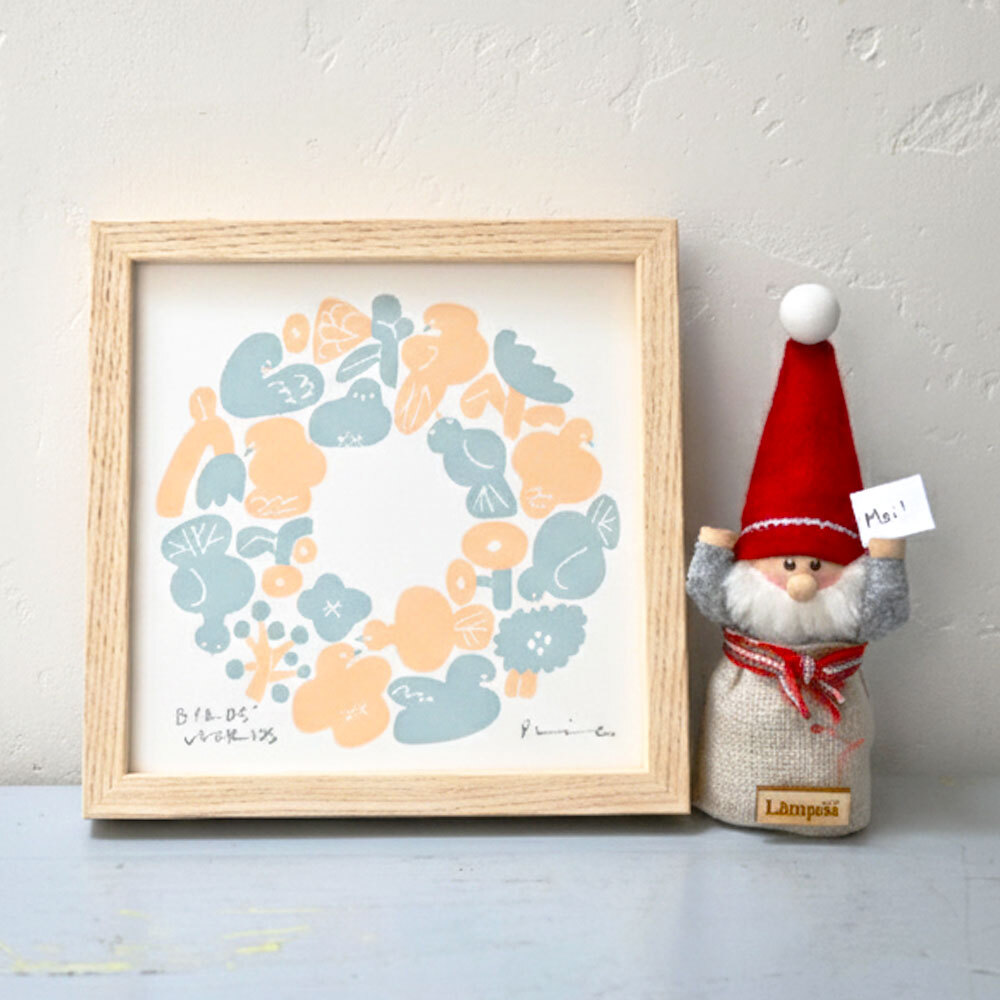 ノルディカニッセ　お部屋に飾る小さな幸せ！ おちゃめなサンタのクリスマスアートセット