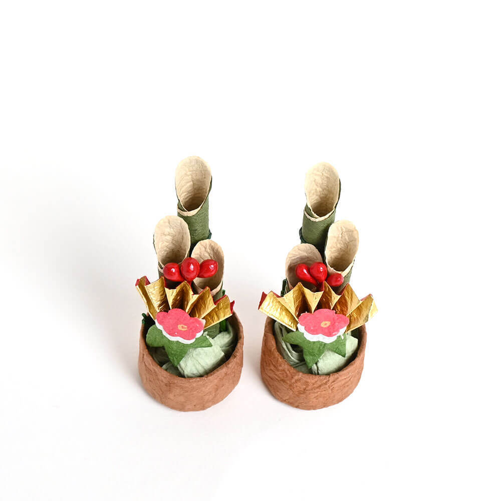 干支張子(午)豆午 & めでたや遊び　門松　松竹梅セット