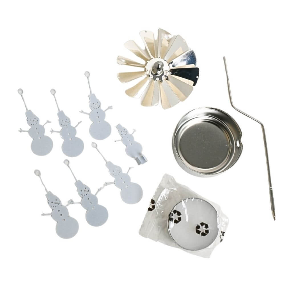 ロータリーキャンドルホルダー スノーマン