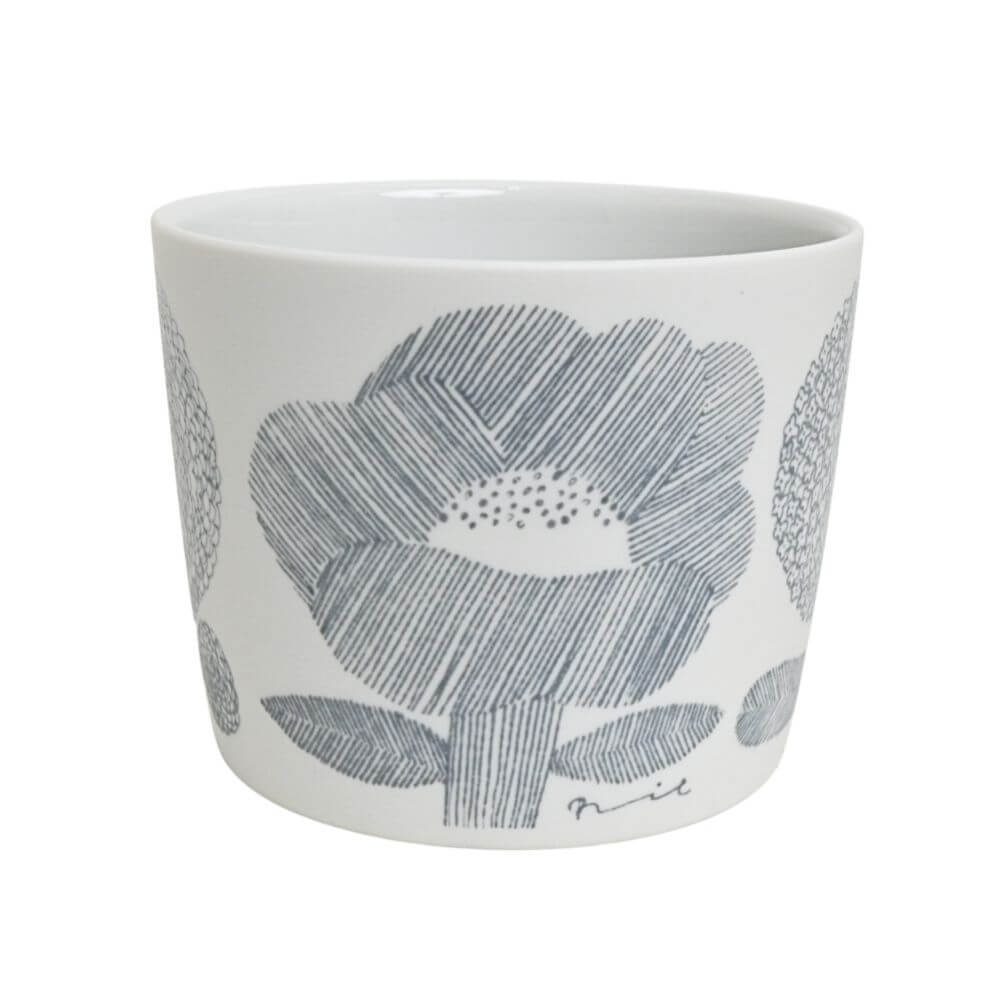 DAY BY DAY CUP [FLOWER] グレー