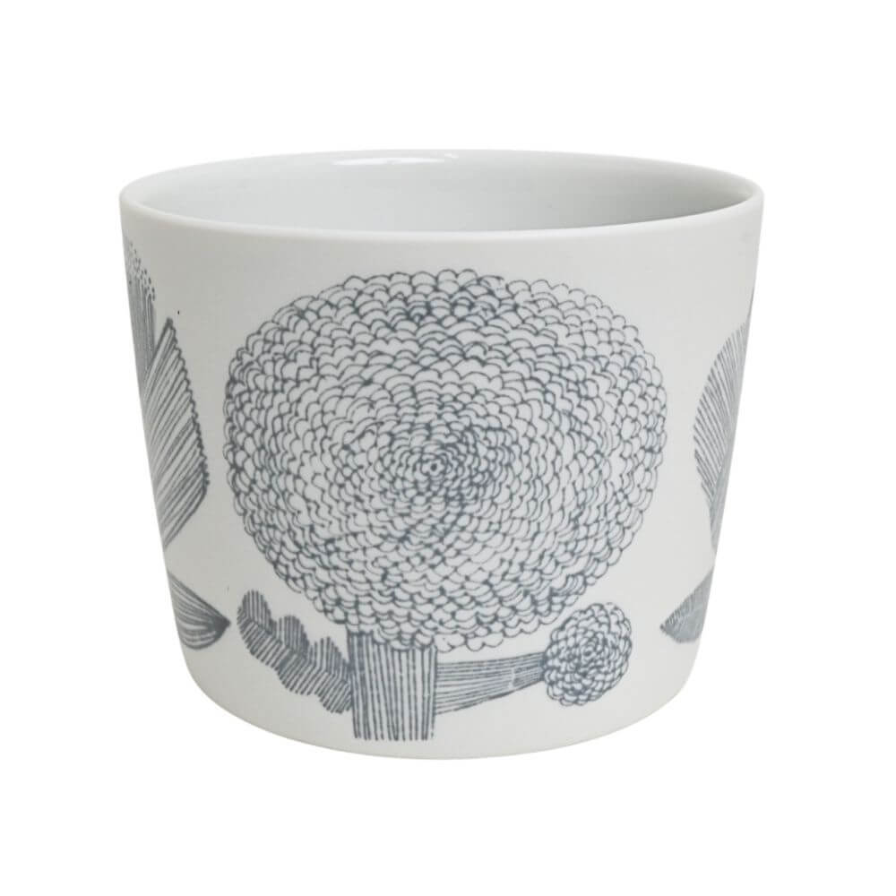 DAY BY DAY CUP [FLOWER] グレー