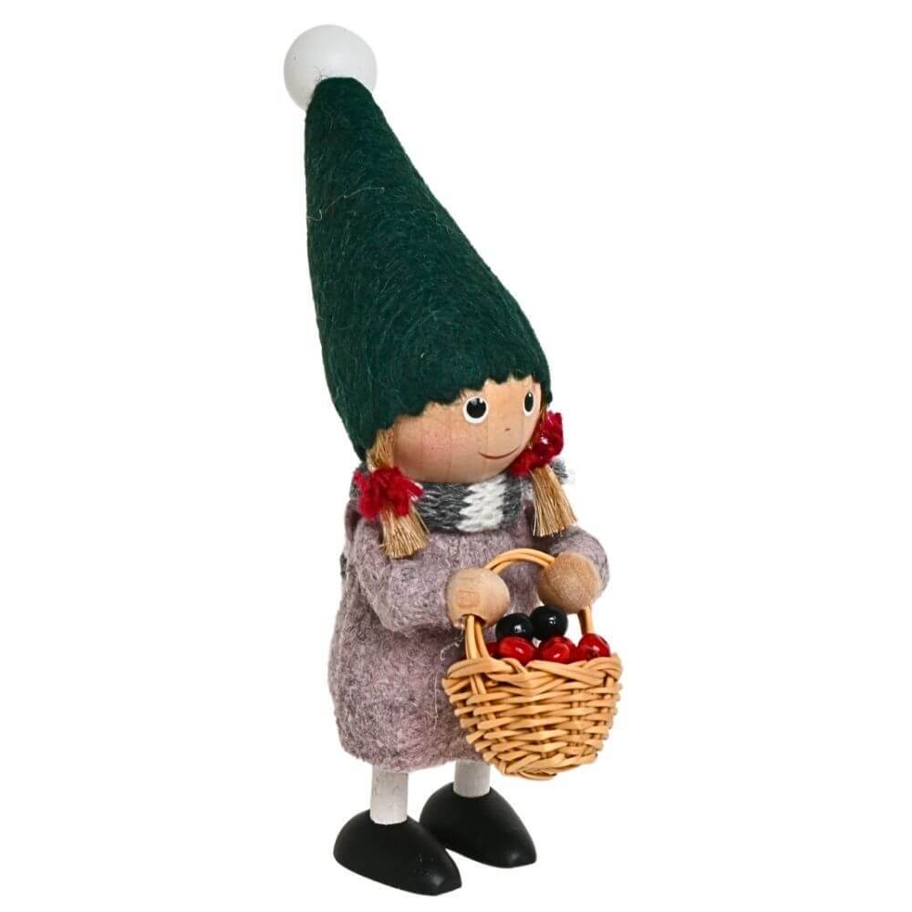 ノルディカニッセ　ベリー摘みの女の子　Nordic Forest