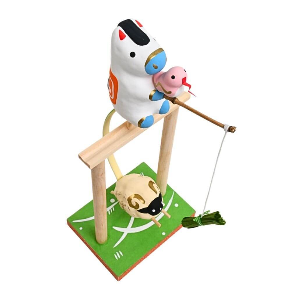 干支張子(午)干支巡りやじ午