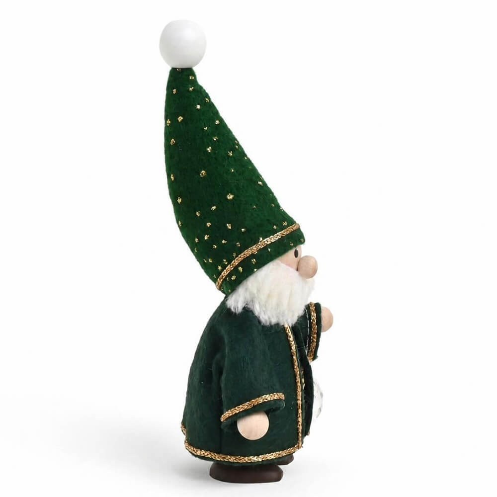 クリスタルのオーナメントを持ったガウンサンタ　te-nori限定　ノルディカニッセ【11月上旬～中旬発送予定】