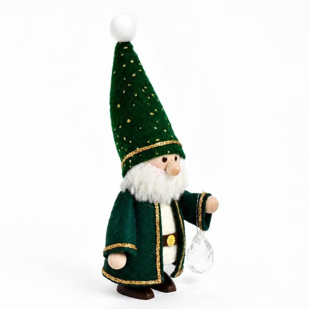 クリスタルのオーナメントを持ったガウンサンタ　te-nori限定　ノルディカニッセ【11月上旬～中旬発送予定】