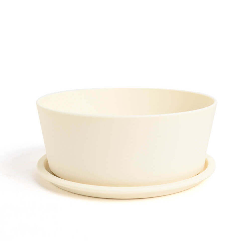 グッドデザイン受賞 9° 　多機能食器 U150 白無垢色＆茶大色　2色セット