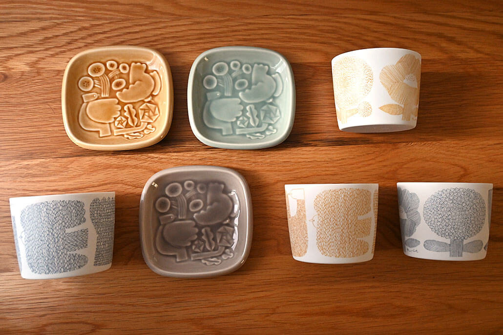 SQUARE PLATE 105　トープグレー