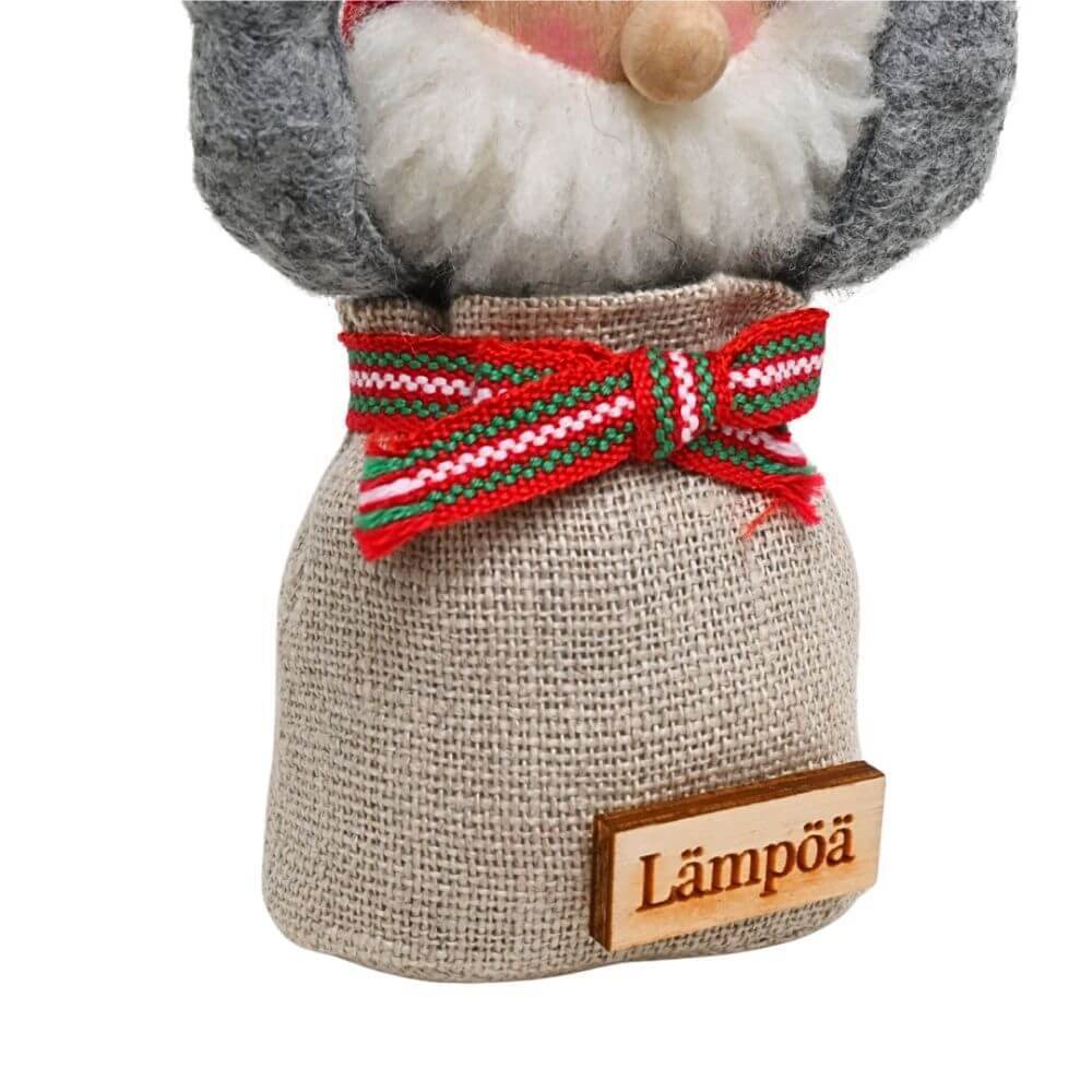 ＜★te-nori限定＞ ノルディカニッセ　おっちょこちょいサンタのクリスマスの準備セット（ゴールドリボンのプレゼント）