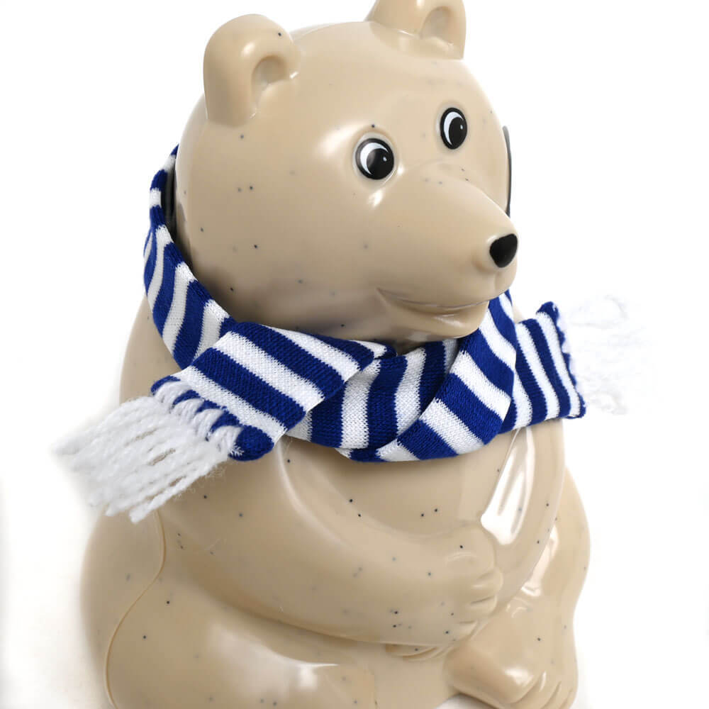 2025マフラー付きフィンランド白くま貯金箱 polar bear money box