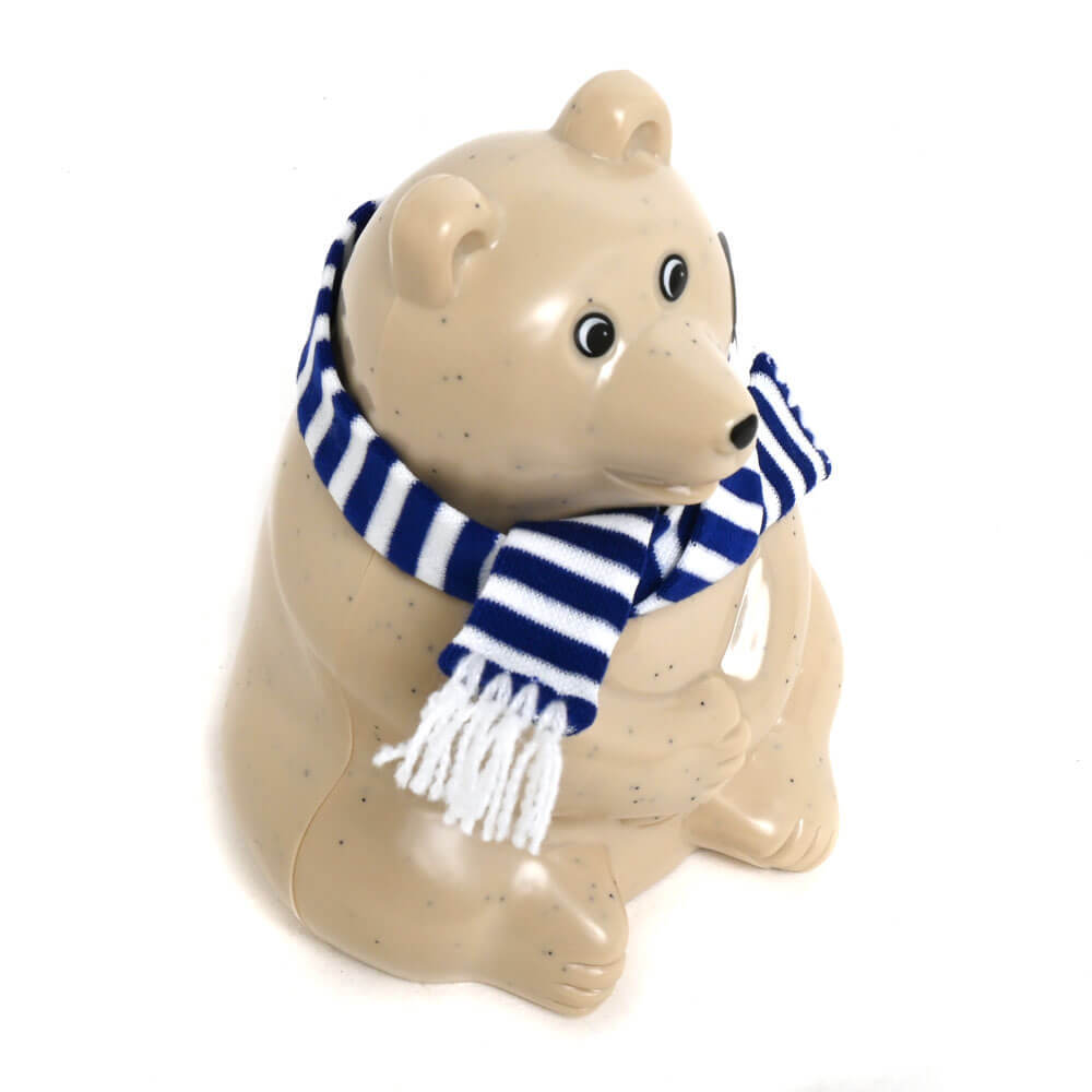 2025マフラー付きフィンランド白くま貯金箱 polar bear money box